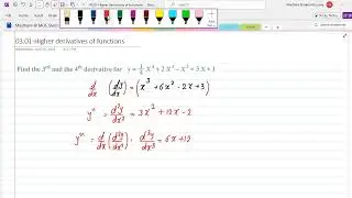 Higher Order Derivatives: Find the 3rd & 4th Derivative the Easy Way!