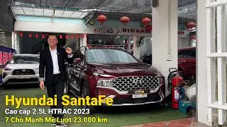Hyundai SantaFe Cao cấp 2.5L HTRAC 2023 Xe &Ocirc; t&ocirc; Cũ 7 Chỗ Gi&aacute; Rẻ