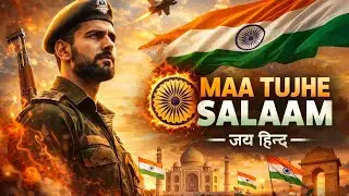Maa Tujhe Salaam 🇮🇳 | Indian Patriotic Song | Deshbhakti Hindi Song | HD Audio