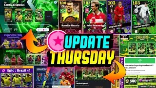 eFootball 2026 New v5.3.0 Update! Free Epic 😍 New Treasure Link, Thursday Potw & Free Coins Campaign