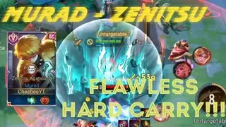 AoV - Murad: Zenitsu - FLAWLESS HARD CARRY!! Not the best team comp!! - Arena of Valor
