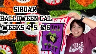 SIRDAR HALLOWEEN CAL WEEKS 4, 5, & 6 | Traveling with Crochet
