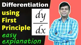 Differentiation using First Principle | Limits and Derivatives - Part 3 | Class 11 Maths ISC, CBSE