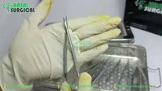 Hand Surgery Basic Micro Surgical Instrument Set with Sterilization Tray