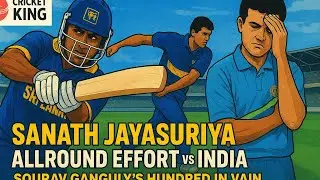 Saurav Ganguly Hundred in Vain as Srilanka register another Series Victory v India in Colombo 1997