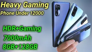 Top 5 Best POWERFUL HEAVY GAMING PHONES UNDER 12000 || Realme Powerful Phones Under 12k 2021||