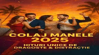 Colaj Manele Noi 2025 🌴 | Muzică de Vară, Petrecere