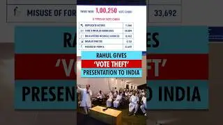 #Shorts | Rahul Gandhi presents &lsquo;vote theft&rsquo; evidence to INDIA bloc leaders at dinner meet | PM Modi