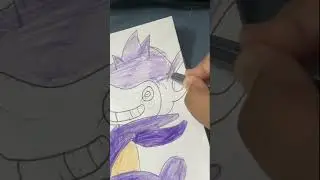 Today I drawn a pokemon(aipom)