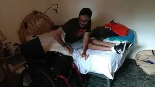 Transferencia a/desde cama tetrapléjico C2-C6-7