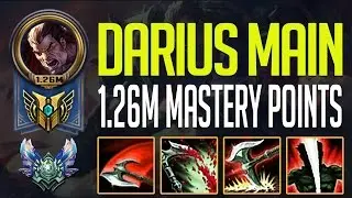 DARIUS MONTAGE - KOREAN DIAMOND DARIUS 1.26M MASTERY POINTS - DARIUS MAIN