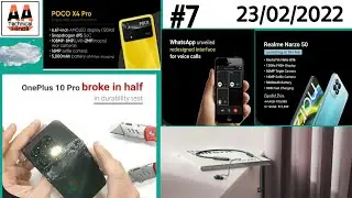 Poco X4 pro 5G, oneplus 10 pro broke,  whatsapp voice call new design,oppo pad,dizo earphone,AATN7