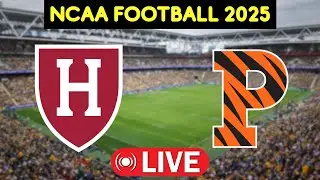 🔴 Harvard Crimson vs Princeton Tigers | EN VIVO NCAA Football | Live Score Update