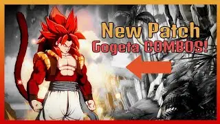 NEW SSJ4 Gogeta Combos in the 1.40 PATCH [DBFZ] 