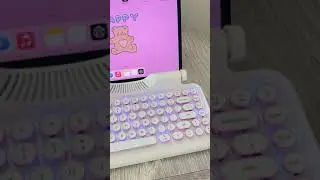 Amazon Retro Mechanical Bluetooth Keyboard | TikTok heart defensor
