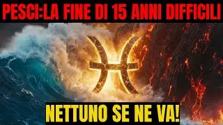 PESCI: La Fine di 15 Anni Difficili 🛑 (Nettuno se ne va: Finalmente Pace) OROSCOPO