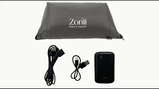 ZONLI 5V Battery Operated Heated Blanket│ Best Travel Electic Blanket For Camping