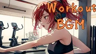 Playlist Workout BGM💪⚡ / Neon Static Flow ( Rock &times; EDM Energy Mix )