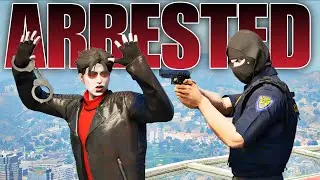 The POLICE arrested me for multiple charges in GTA 5 (D'Source City) 