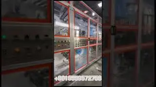high speed sanitary pad making machine full auto #factoryvideo #highspeed #sanitarynapkin #machine