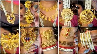 🔥🔥 চোখ ধাঁধানো Beautiful Gold Plated Jewellery From Nilis Jewellery 🔥🔥