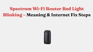 Мигает красный индикатор на роутере Spectrum Wi-Fi &mdash; значение и шаги по устранению проблемы с Инт...