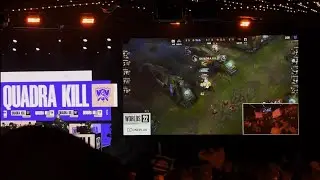 Cloud9 VS T1 Crowd Reaction (4K)