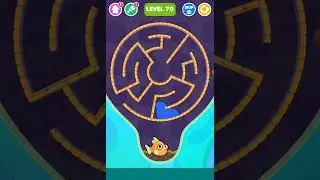 Save The Fish! Level 70 Gameplay Walkthrough Android #Shorts