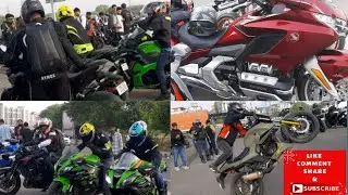 ||Crazy Sunday Ride with 100+ Superbike 😱😱|| #bike #bikelover #motovlog #crazybikes #zx10r #hayabusa