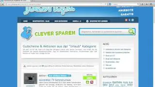 Gutscheine, Rabatte und Aktionen von online Shops auf joloshop.de