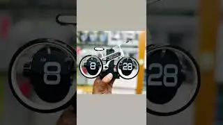 Bicycle Vintage Flip Desk Clock ⏰