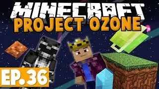 Minecraft Project Ozone - AUTOMATIC LOOT BAG OPENING! #36 [Modded HQM Skyblock]