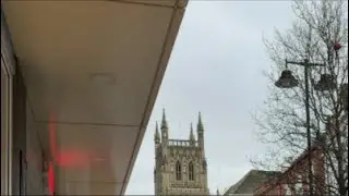 James Chatfield is live, rainy streets of Worcester, 22nd January