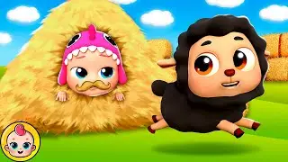 🐑 Baa Baa Black Sheep & The Helicopter Chase! 🚁 | BubbleeeKids - Best Nursery Rhymes Compilation