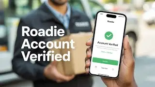 How to verify your Roadie delivery driver account - simple way