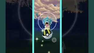 Encountered A Wild Gyarados #pokemongo #pokemongoshorts