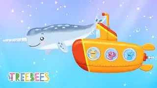Narwhal, Narwhal | The Treebees Kids Songs | Learning About Nature
