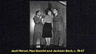 Jackson Beck  pieces of conversations with Leonard Kohl