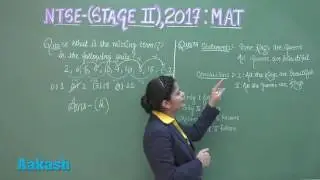 NTSE (Stage-II) 2017 Video Solutions for MAT Questions 38 & 39