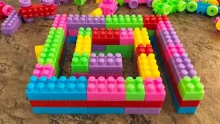 Satisfying DIY ASMR Maze | lego blocks | building block ideas