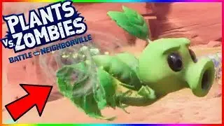 Todas las PLANTAS CORRIENDO con música de BOB ESPONJA Plants vs Zombies Battle for Neighborville