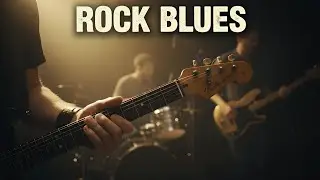 Classic Blues Rock Vibes | Electric Guitar Magic in a Dimly Lit Venue