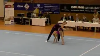 Sachsenpokal 2016   163   055   Mixed Pair   Age Group   Dynamic   EST   Akrobaatika Kool EST, Karl