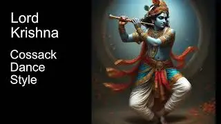 AI-generated, Cossack Dance style Sri Krishna Music 7