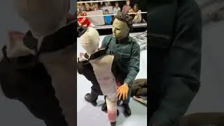 Is Kevin going to hit Michael? #kevin #homealone #michaelmyers #arttheclown #terrifier #figures #fyp