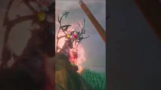 fighting Eikthyr in VR!!