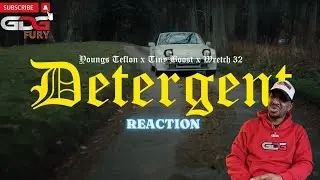 🔥🔥🔥AMERICAN Reacts to Youngs Teflon x Tiny Boost x Wretch 32 - Detergent
