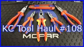KC Tool Haul #108: Knipex Needle Nose Combination Pliers: Three Big, New Additions!