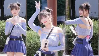 길게 보는 트와이스 모모 직캠 @ 음악중심 깜짝 미니팬미팅｜220903