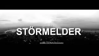 Как произносится St&ouml;rmelder на немецком языке?